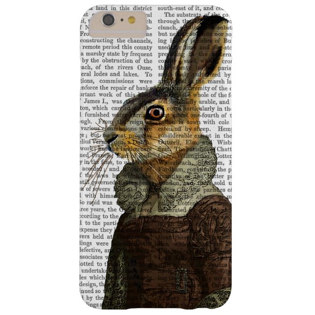 Funda De Case-Mate Para iPhone Madam Hare Portrait (Reverso)