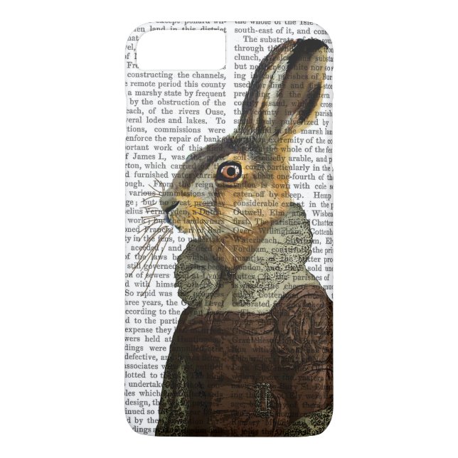 Funda De Case-Mate Para iPhone Madam Hare Portrait (Reverso)