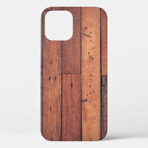 Funda Para iPhone 12 Madera con motivos de parqué en el suelo