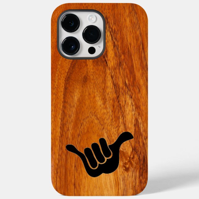 Funda De Case-Mate Para iPhone Madera de Koa (Reverso )
