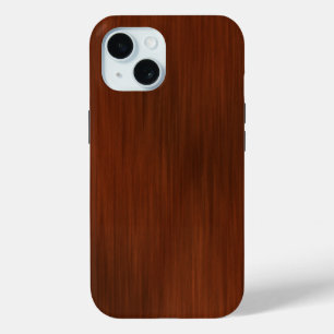 Funda Para iPhone 15 Madera Grain Redwood