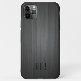 Funda Para iPhone 11 Pro Max Madera gris