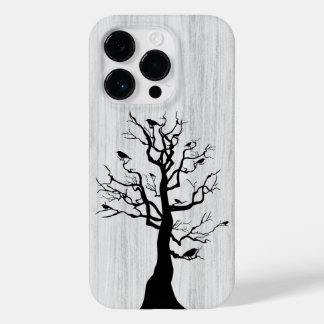 Funda Para iPhone 14 Pro De Case-Mate Madera moderna y elegante - árbol y cuerdas - made