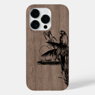 Funda Para iPhone 14 Pro De Case-Mate Madera moderna y elegante personalizada - madera