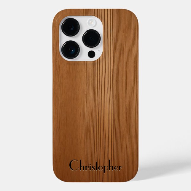 Funda De Case-Mate Para iPhone Madera preciosa - madera (Reverso )