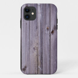 Funda Para iPhone 11 Madera Púrpura Desplegada