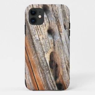 Funda Para iPhone 11 Madera resistida