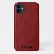 Madera Roja Grave Personalizada