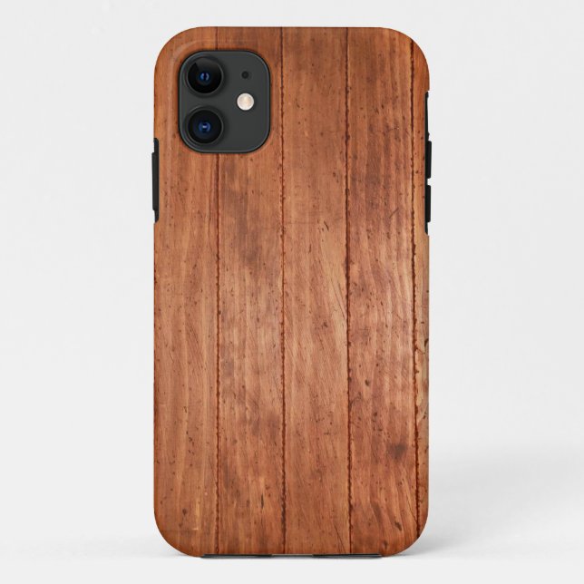 Funda De Case-Mate Para iPhone Madera Rusa (Reverso)