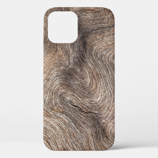 Funda Para iPhone 12 Madera rústica antigua, fondo texturado
