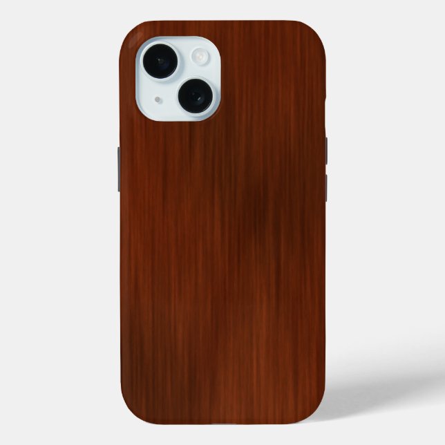 Funda De Case-Mate Para iPhone Madera: secuoyas (Reverso )