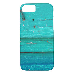 Funda Para iPhone 8/7 madera turquesa