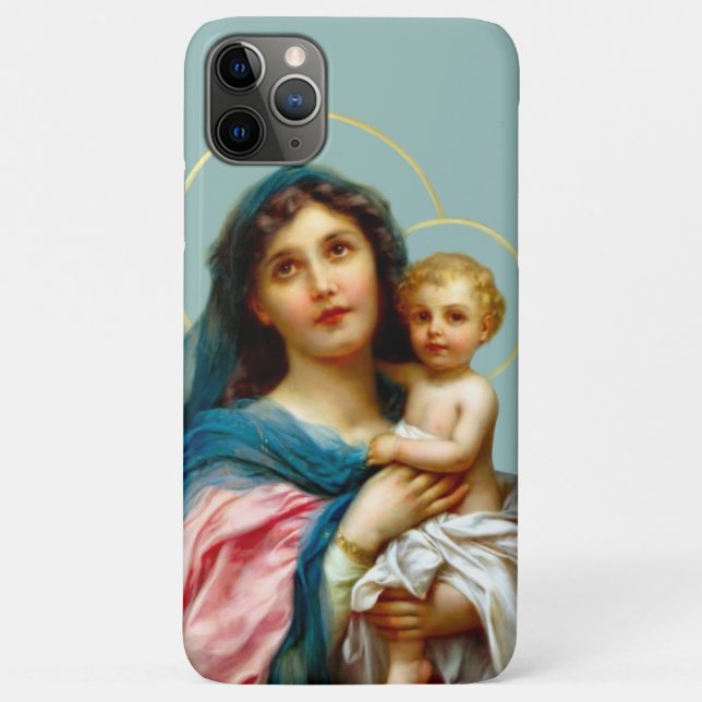 Funda De Case-Mate Para iPhone Madona y Niño (Reverso)