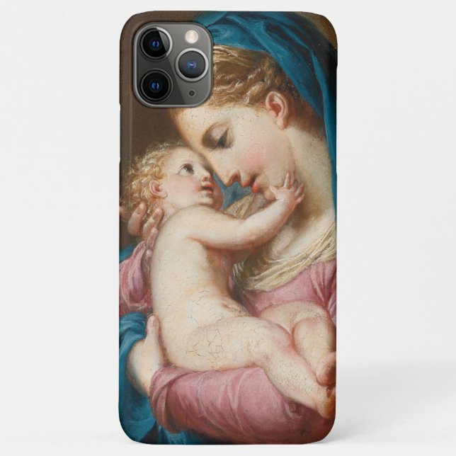 Funda De Case-Mate Para iPhone Madona y Niño (Reverso)