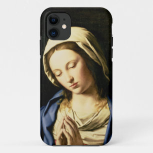 Funda Para iPhone 11 Madonna en Prayer (aceite en lienzo)