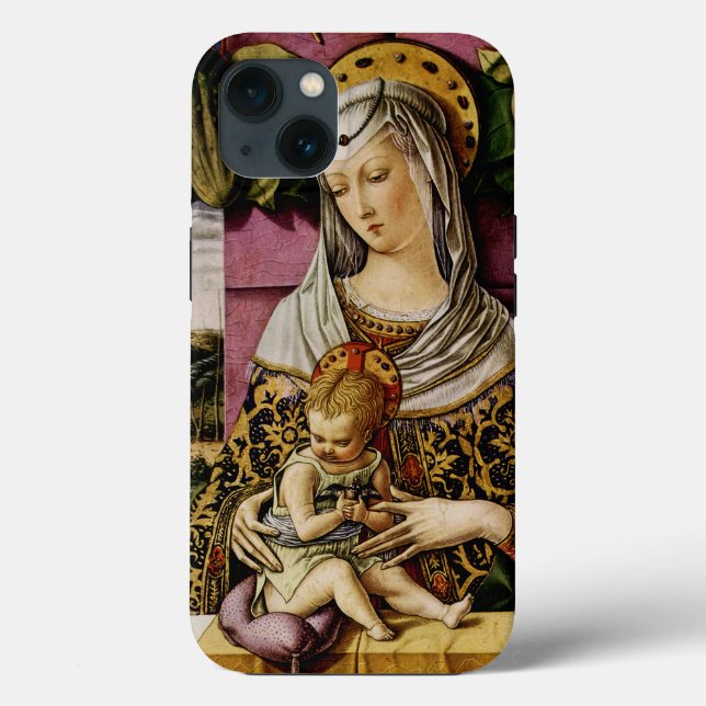 Funda De Case-Mate Para iPhone Madonna y el niño (Reverso )