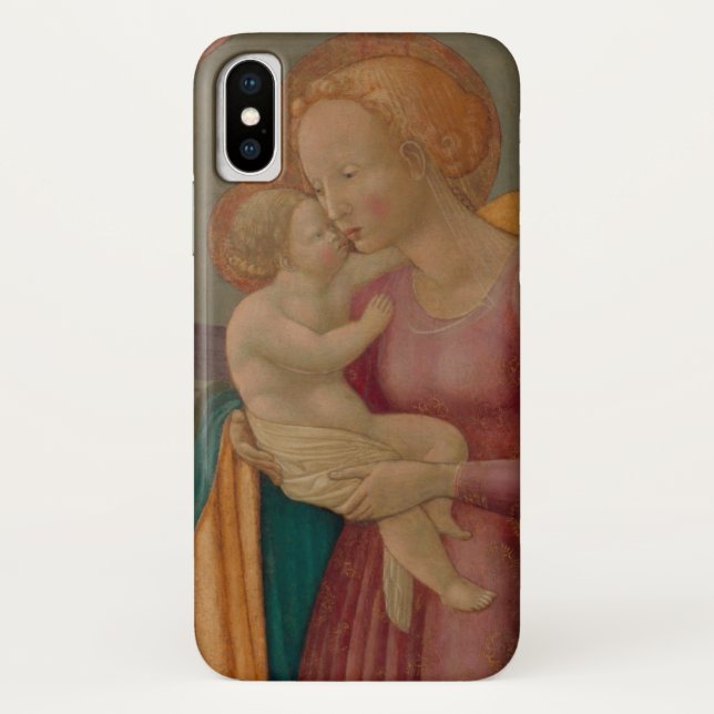 Funda De Case-Mate Para iPhone Madonna y el niño (Reverso)