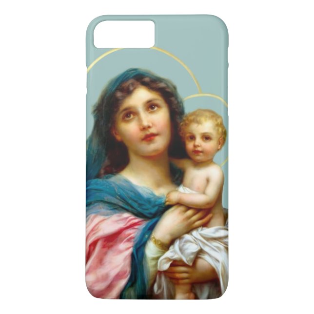 Funda De Case-Mate Para iPhone Madonna y el niño (Reverso)