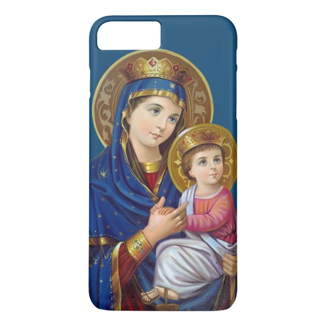 Funda De Case-Mate Para iPhone Madonna Y Niño (Reverso)