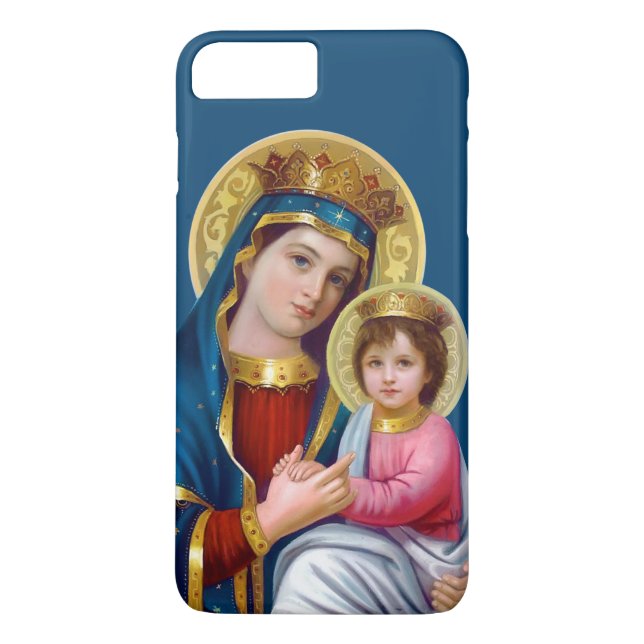 Funda De Case-Mate Para iPhone Madonna y Niño (Reverso)