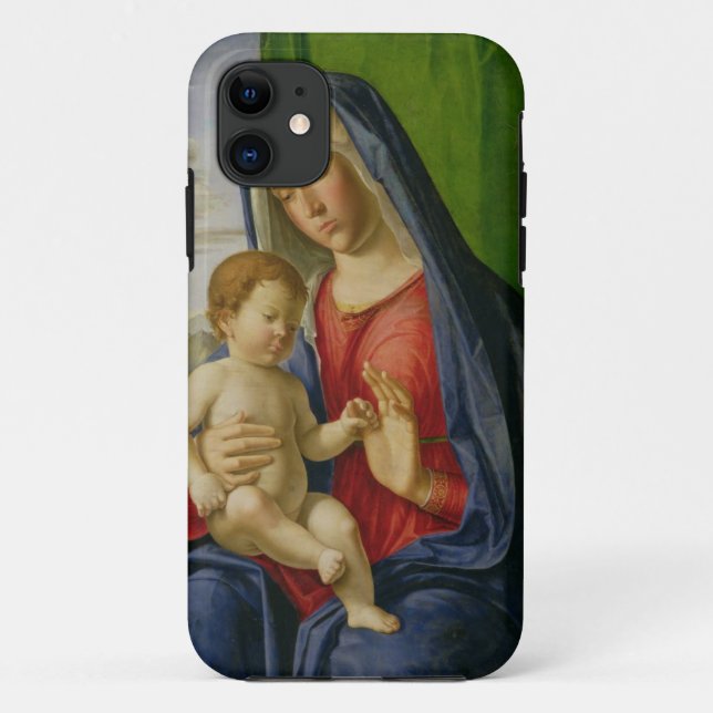 Funda De Case-Mate Para iPhone Madonna y niño, 1490s (Reverso)