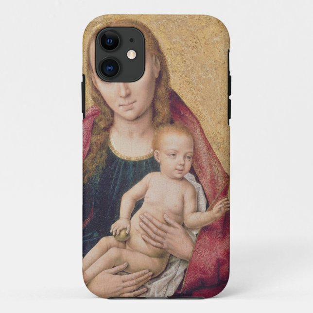 Funda De Case-Mate Para iPhone Madonna y niño 2 (Reverso)