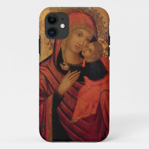Funda Para iPhone 11 Madonna y niño, c.1650 (el panel)