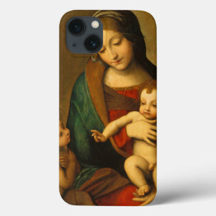 Funda Para iPhone 13 Madonna y niño con los santos