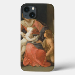 Funda Para iPhone 13 Madonna y niño con San Juan Bautista