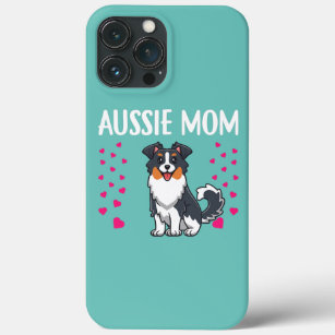 Funda Para iPhone 13 Pro Max Madre australiana divertida perra pastora australi