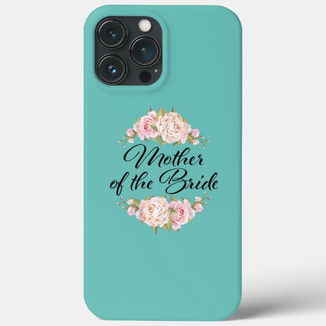 Funda De Case-Mate Para iPhone Madre de la novia, madre de la novia (Reverso )
