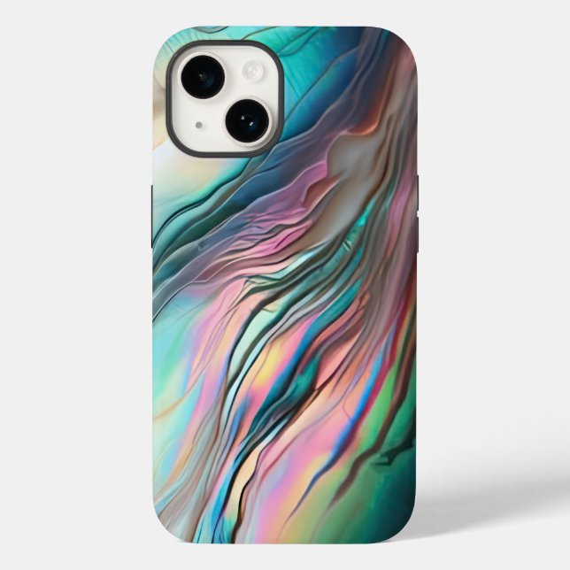 Funda De Case-Mate Para iPhone Madre de Pearl Abalone (Reverso )