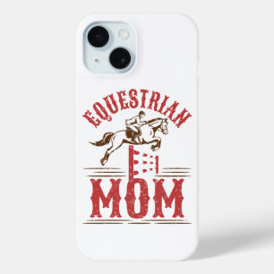 Funda Para iPhone 15 Madre ecuestre: Día de la madre