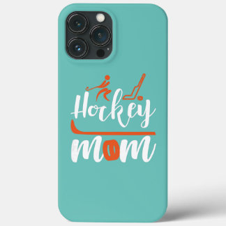 Funda Para iPhone 13 Pro Max Madre madre madre de hockey femenino