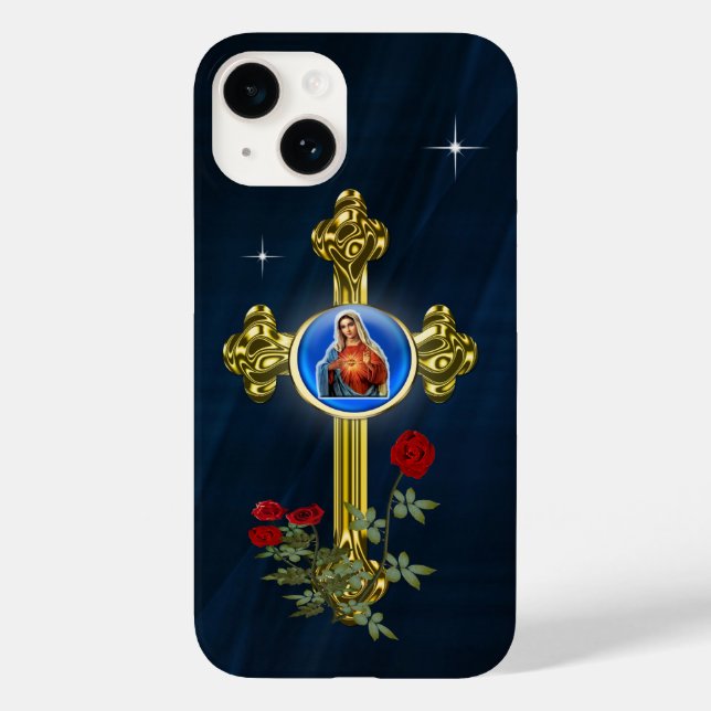 Funda De Case-Mate Para iPhone Madre María (Reverso )