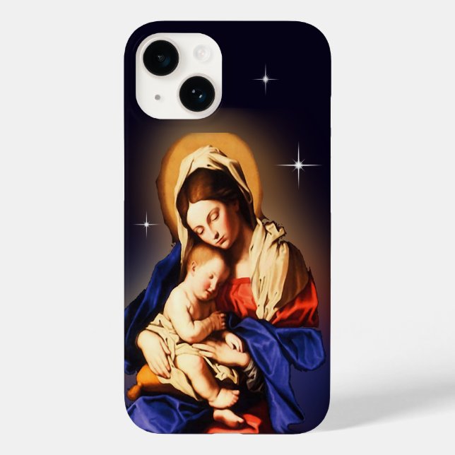 Funda De Case-Mate Para iPhone Madre María (Reverso )