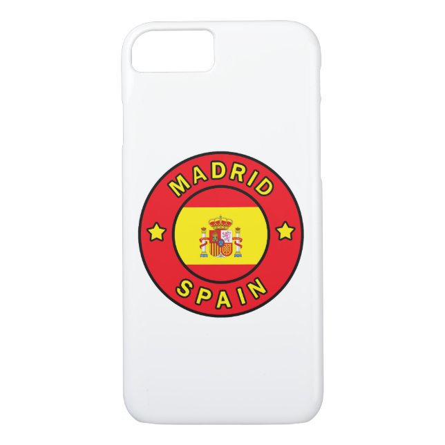 Funda De Case-Mate Para iPhone Madrid España (Reverso)