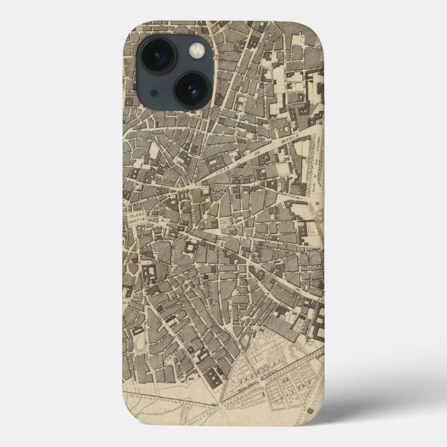 Funda De Case-Mate Para iPhone Madrid (España) (Reverso)