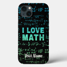 Funda Para iPhone 13 Maestra O Profesora De Matemáticas Y Estudiante