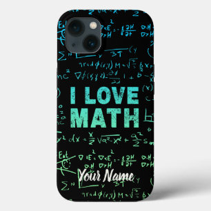Funda Para iPhone 13 Maestra O Profesora De Matemáticas Y Estudiante