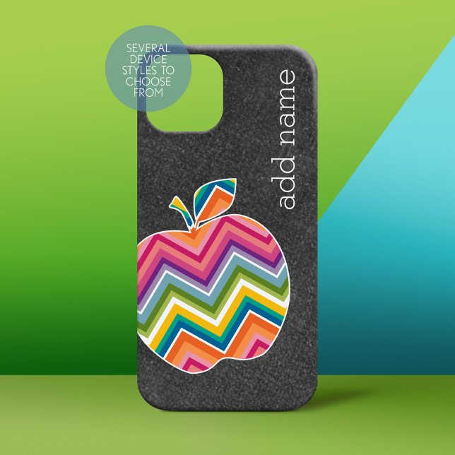 Funda De Case-Mate Para iPhone Maestro personalizado Apple con patrón Chevron a l (Personalized Phone Case)
