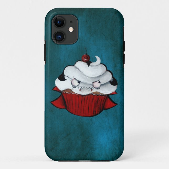 Funda De Case-Mate Para iPhone Magdalena dulce del vampiro (Reverso)