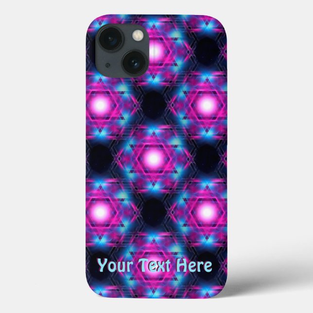 Funda De Case-Mate Para iPhone Magen Heh Fractal (Reverso)
