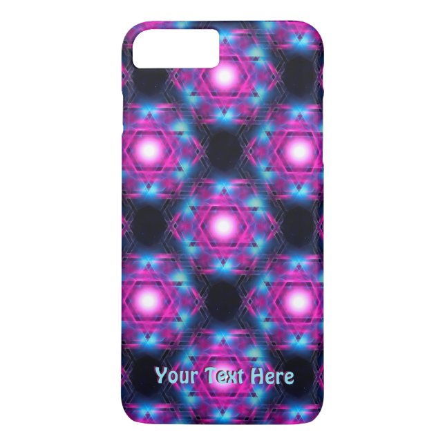 Funda De Case-Mate Para iPhone Magen Heh Fractal (Reverso)