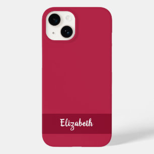 Funda Para iPhone 14 De Case-Mate Magenta de estilo personalizado