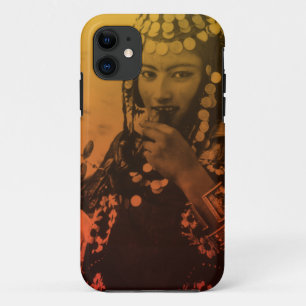 Funda Para iPhone 11 Maghreb dorado mujer Chica bereber nail