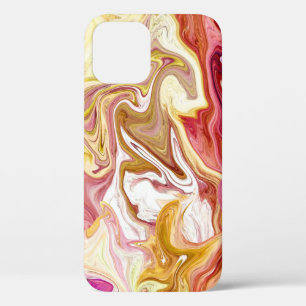 Funda Para iPhone 12 Magia de la Mármol: diseño abstracto colorido