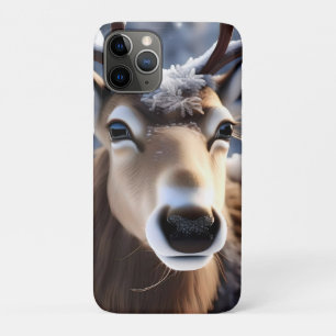 Funda Para iPhone 11 Pro Magia de renos: Cierre del compañero leal de amigo