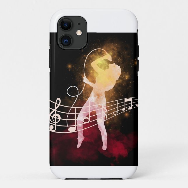 Funda De Case-Mate Para iPhone Magia potencia de la música y estuche de teléfono  (Reverso)