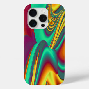 Funda Para iPhone 15 Pro Mágica de las flores de otoño del verano de primav
